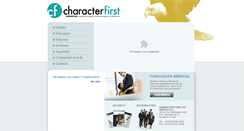 Desktop Screenshot of caracterprimero.com