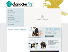 Tablet Screenshot of caracterprimero.com